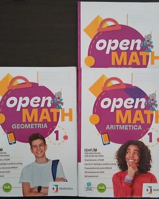Aritmetica e Geometria prima media: Open Math 1