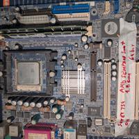 Lotto Retro-PC:  Gigabyte S754 + AMD sempron+ 2 gb