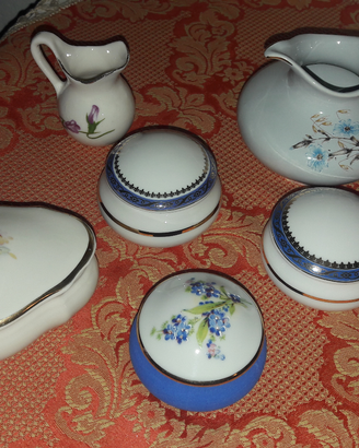 Portagioie e vasetti in ceramica
