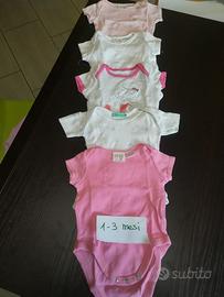 Vestitini bimba 0 / 9 mesi
