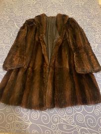 Pelliccia Lapin marrone tg M