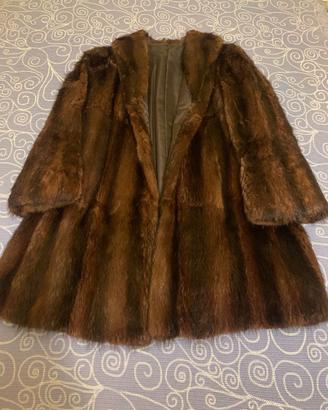 Pelliccia Lapin marrone tg M