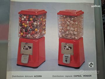 Vasi plexiglass per distributori vintage