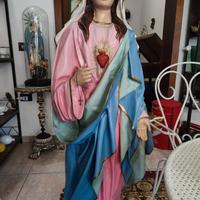 Madonna in cartapesta leccese primi novecento.