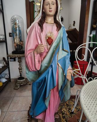 Madonna in cartapesta leccese primi novecento.