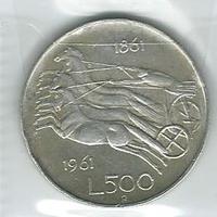 500 Lire "Argento" Repubblica Italiana