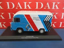 Team rally Alpine 1/43