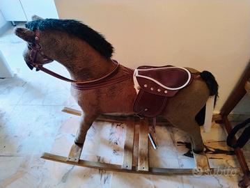 cavallo a dondolo vintage 