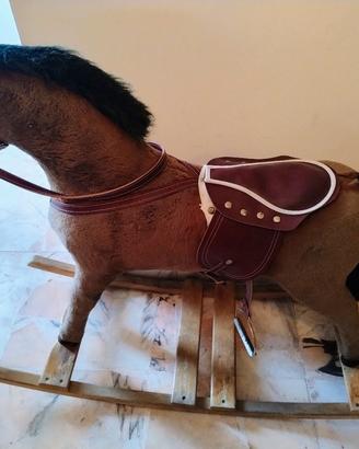 cavallo a dondolo vintage 