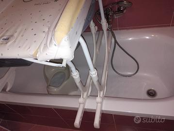 Fasciatoio da vasca con bagnetto