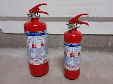 Estintori n. 1 da 2 kg e n. 1 da 1 kg