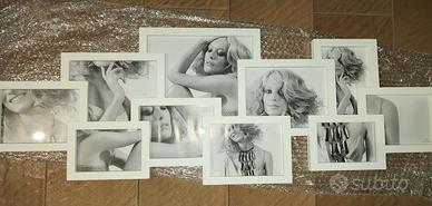 Portafoto multiplo da parete.