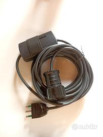 cavo prolunga elettric 6 mt con variatore corrente