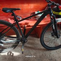 bicicletta mountain-bike in alluminio taglia 44