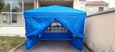 Tenda pièghevole nuova  3x3 accessoriata