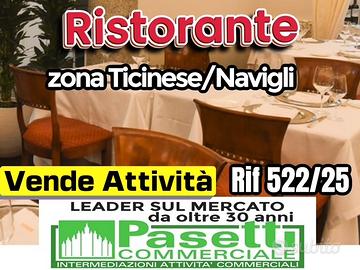 RISTORANTE in zona Ticinese/Navigli