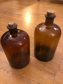 VASI BOTTIGLIE CONTENITORI IN VETRO DA FARMACIA