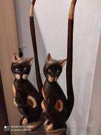 Gatti in legno 