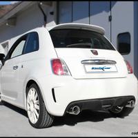 Linea Scarico Sportivo Inoxcar Abarth 500