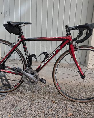 bici corsa donna Scott addict taglia s
