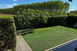 Trilocale con giardino