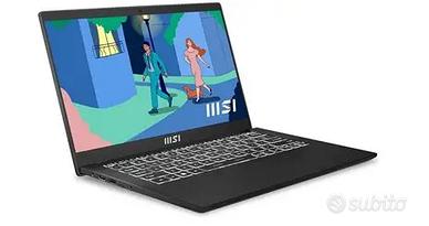 Notebook ultrasottile MSI Modern 14 C12M-203IT