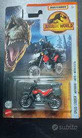 Speed Striker Jurassic World matchbox moto 