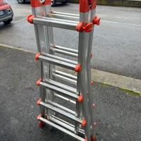 Scala telescopica alluminio