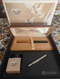 penna aurora stilografica nuova 