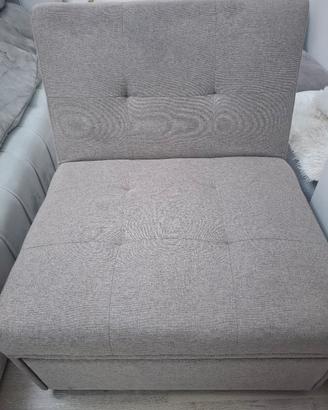 poltrona letto singolo praticamente nuovo