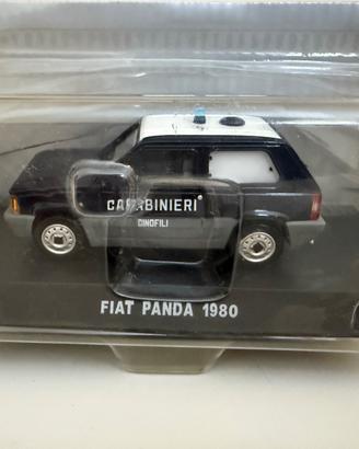 Modello Fiat Panda 1980 Carabinieri cinofili 1/43
