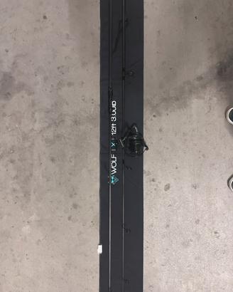Canna da pesca wolf x3 12 piedi 3.0 lb