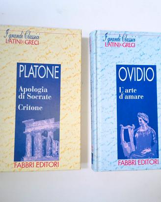 2 Libri della collana I grandi Classici Latini e G