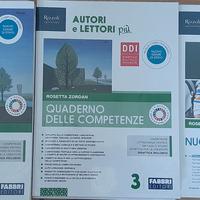 Libro italiano "Autori e lettori più" - vol. 3