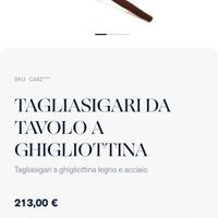 taglia sigari savinelli tagliasigari
