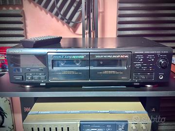 Sony TC-WE405 Doppio Deck Recap Usato 1 Volta