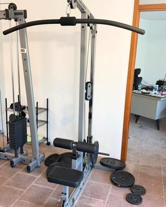 Lat machine e pulley