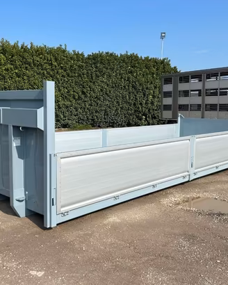CONTAINER NUOVO A PIANALE CON PIANTONI RIMOVIBI