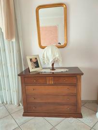 Camera da letto in legno massello