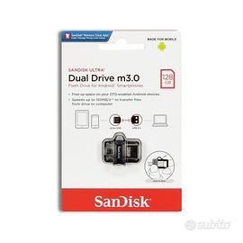 SANDISK ULTRA DUAL DRIVE M3.0 128GB PENDRIVE