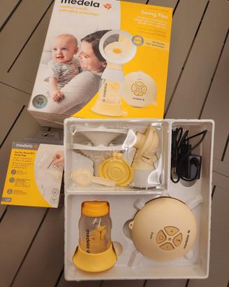 tiralatte elettrico medela swing con buste