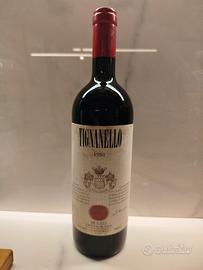vino tignanello 1980 