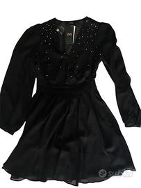 Abito nero CON STRASS