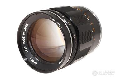 Obiettivo canon lens 85mm f/1.8 L39