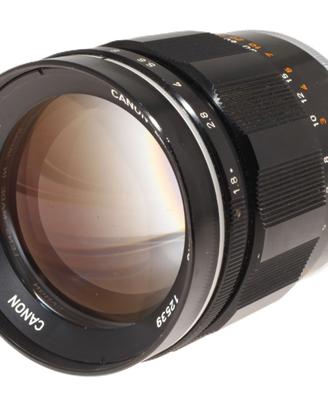 Obiettivo canon lens 85mm f/1.8 L39
