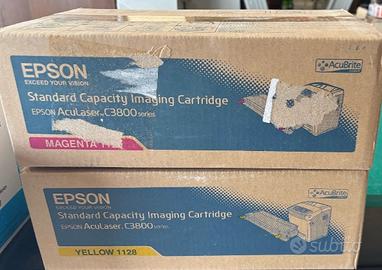 Toner laser originale epson c3800 giallo