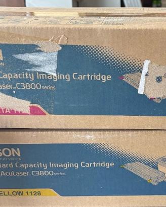 Toner laser originale epson c3800 giallo