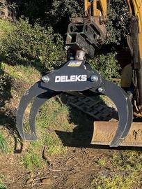 pinza idraulica per escavatore 18/25 qli