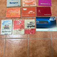 Libretto uso e manutenzione varie