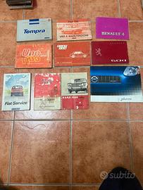 Libretto uso e manutenzione varie